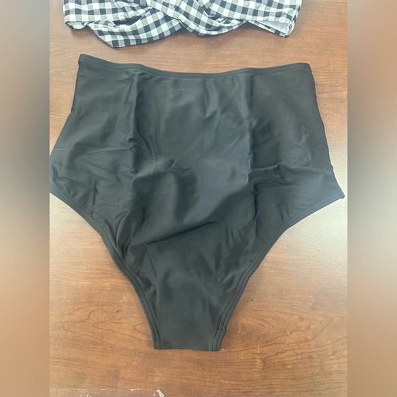 Black Gingham Bikini - Picture 7 of 8